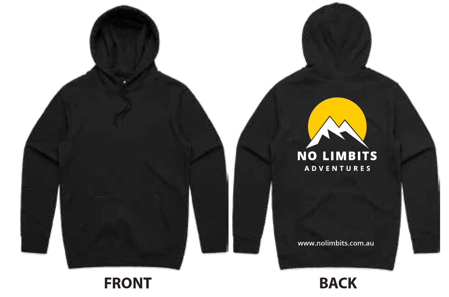 Mens No Limits Adventures - Hoodie