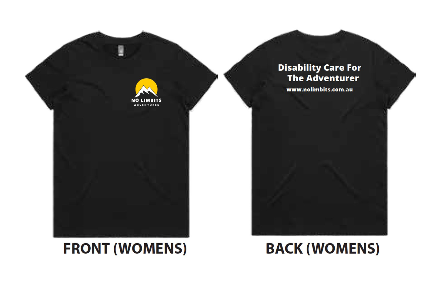 Womens No Limbits Adventures T-Shirt